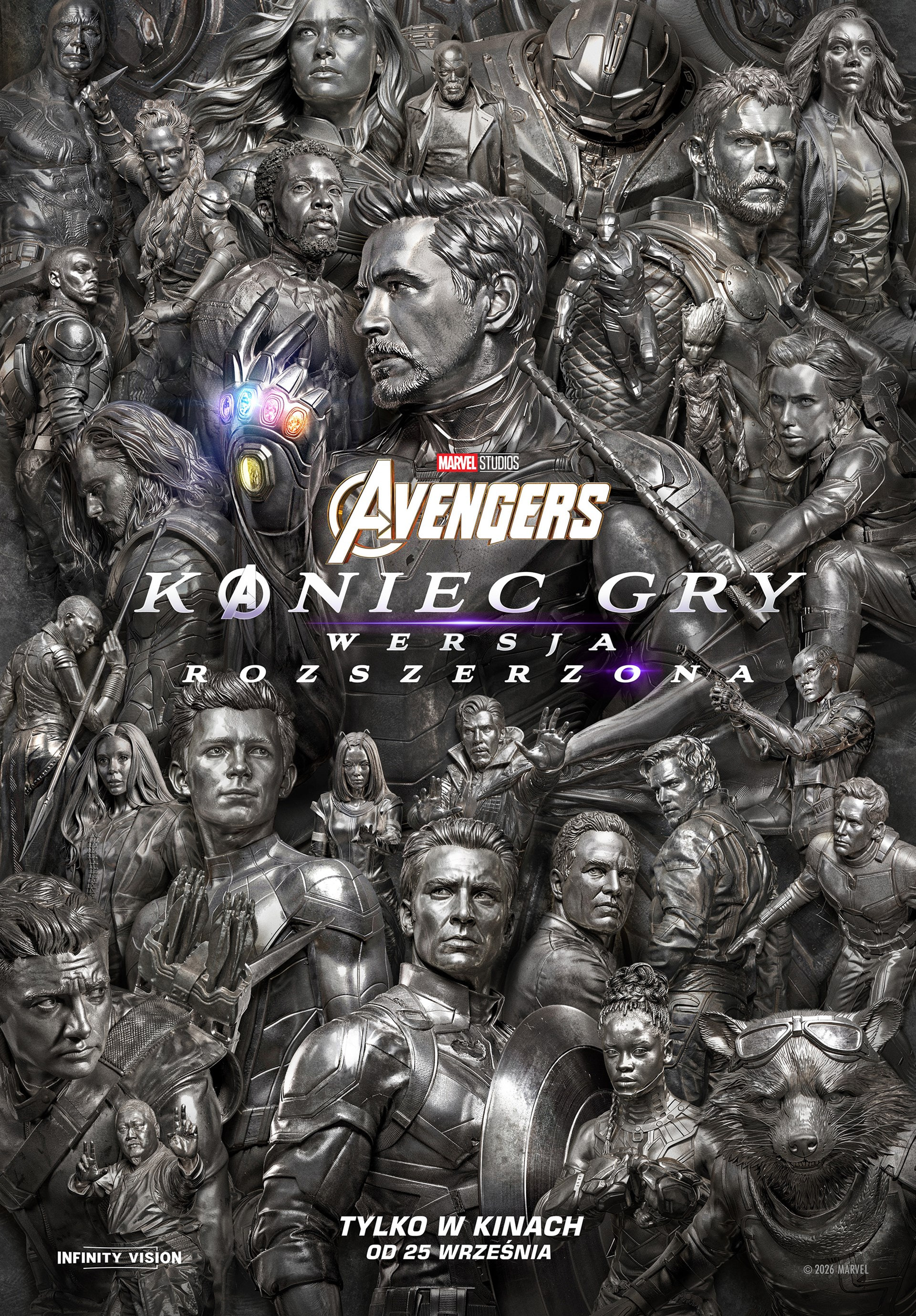 Avengers Koniec gry - wersja rozszerzona plakat