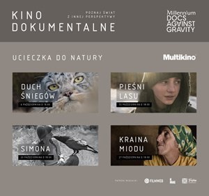 „Ucieczka do natury” październikowym hasłem cyklu Kino Dokumentalne!