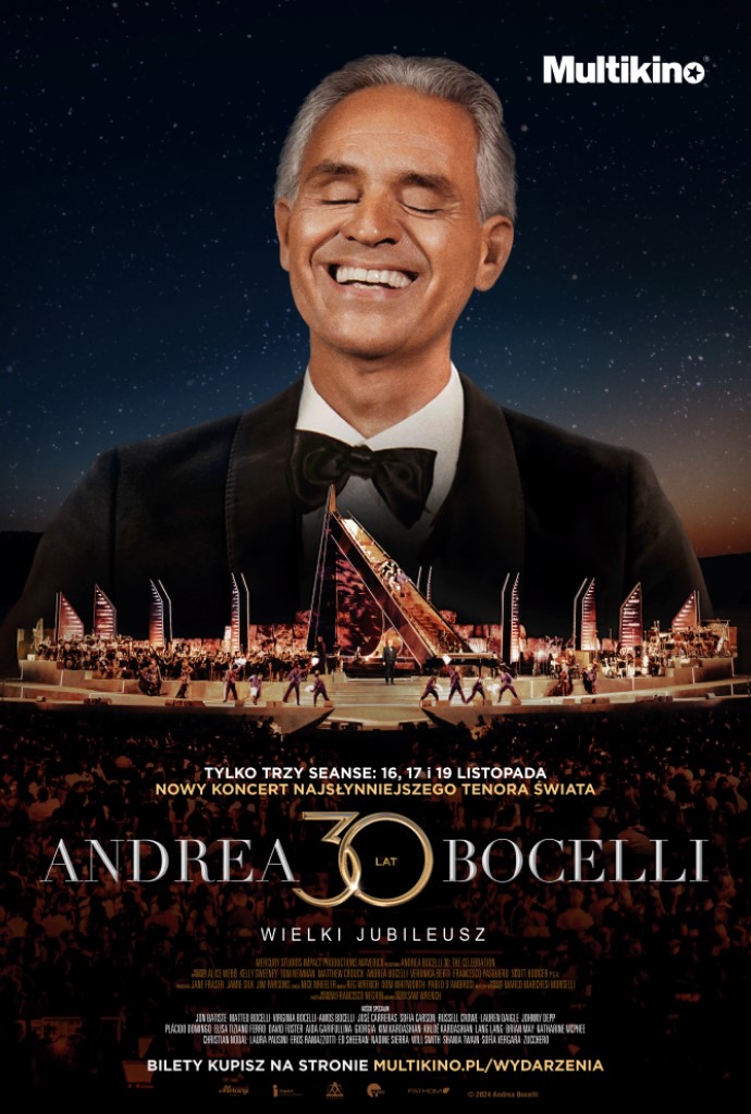 Andrea Bocelli. Wielki jubileusz 30-lecia występów