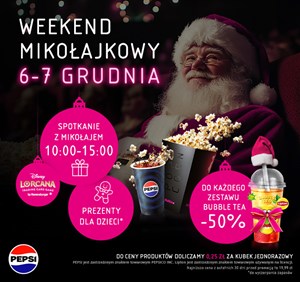 Spędź weekend mikołajkowy w kinie!